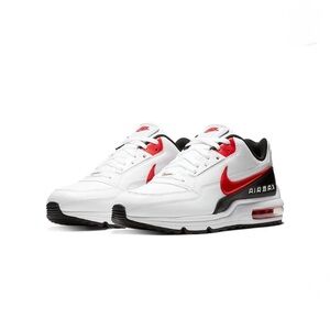 Brand New Nike Air Max LTD 3 “White/Red/Black” Men's Running Shoes BV1171 100